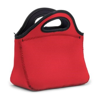 Promotional lunch bag neoprene material lightweight lunch bag