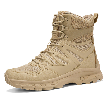 Custom LOGO Anti Slip High Top Men's Outdoor Mountain Boots