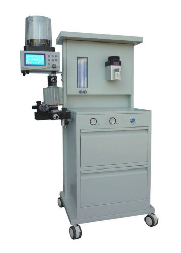Klassisk Co2 cirkel absorbatorn Gas anestesi maskin med fläkt och manuell omkopplare