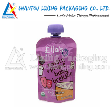 LIXING PACKAGING sealed plastic food packaging bag factory