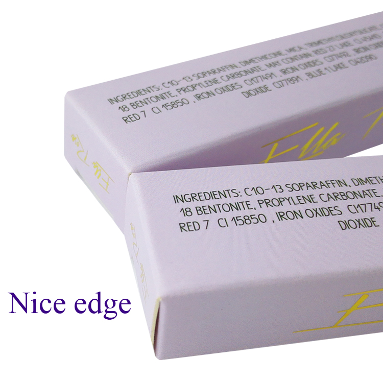 Cute Purple Lipstick Packaging