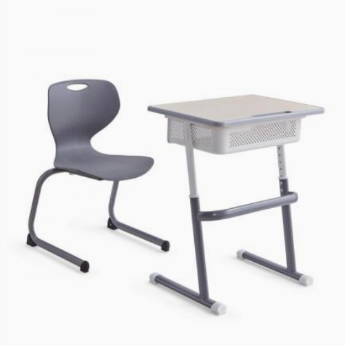 ADJUSTABLE SINGLE DESK AND CHAIR