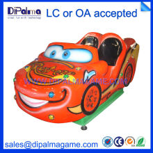 Red Car 2 player MP3 Kiddie Rides without screen indoor Amusement/ Coin operated kiddie rides/ Kiddie train rides for mall