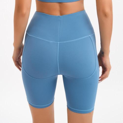 pantaloncini da ciclismo neri da donna