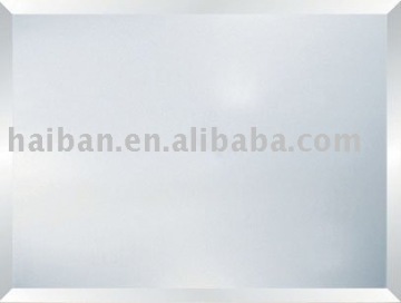 bathroom bevelled makeup mirror