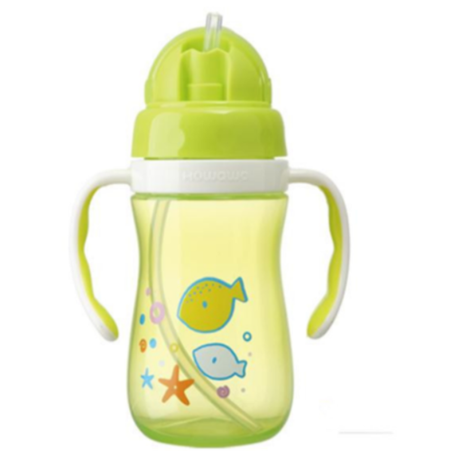 Plastic baby drinkfles trainingsbeker 380 ml