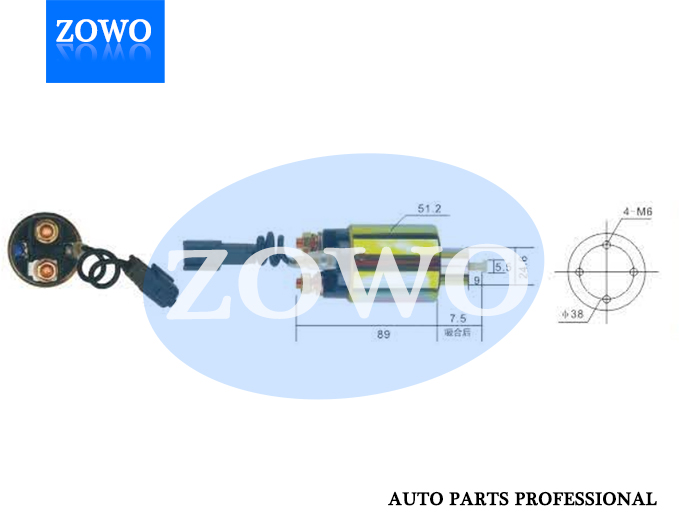 66 8302 Starter Motor Solenoid