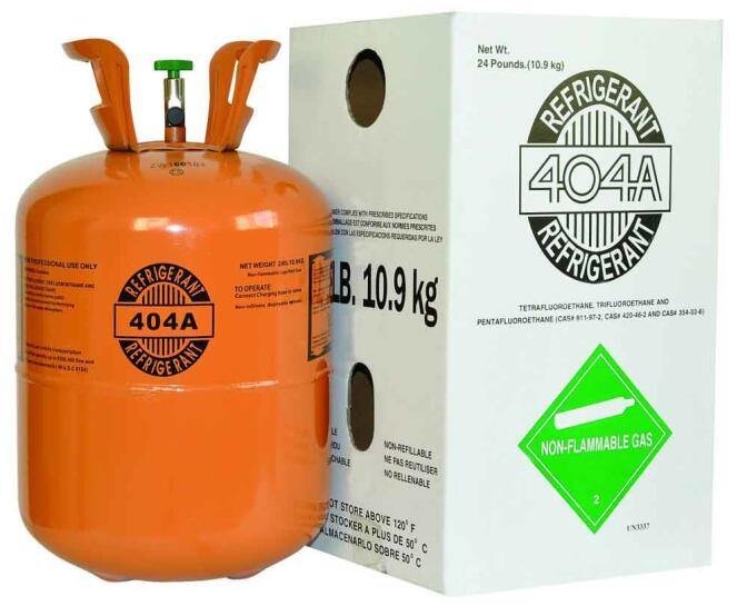 R404A refrigerante - 10.9 kg embalaje gas refrigerante r404a