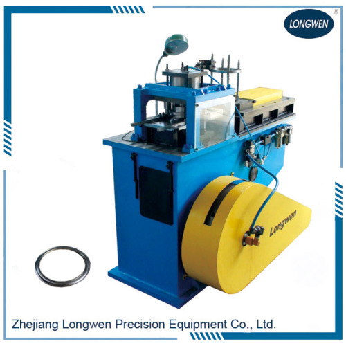 Automatic powder can ring cover making line