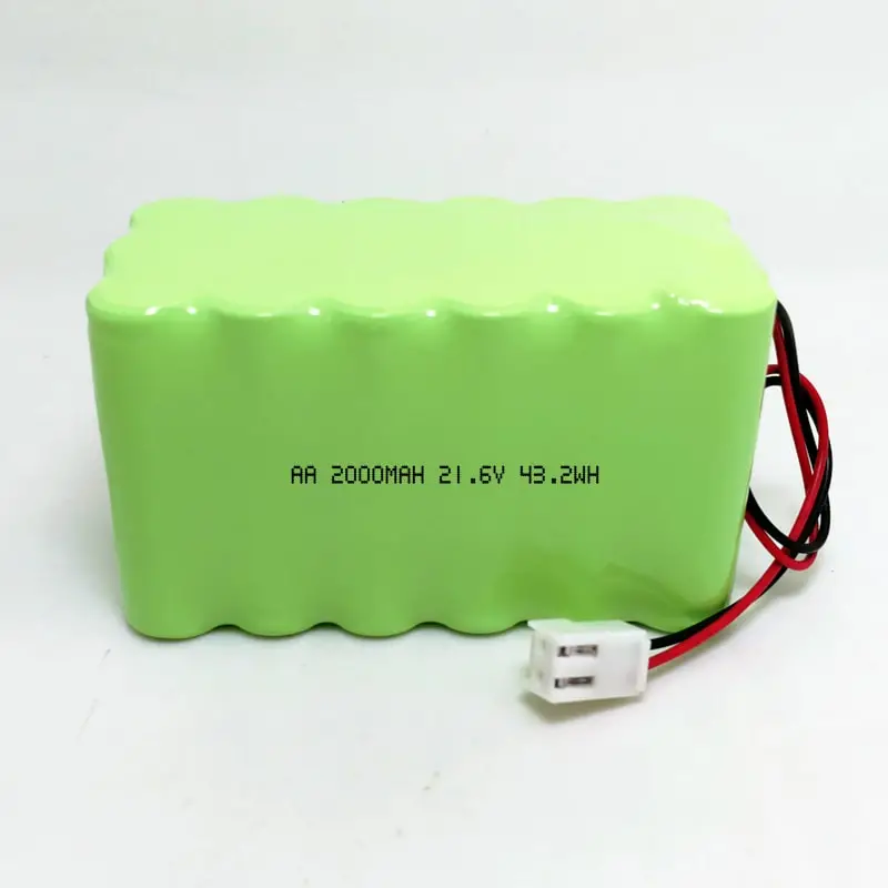 21.6V 2000mAh AA Ni-MH Rechargeable Battery Pack with Connector and Wire