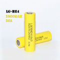 LG HE4 리튬 이온 배터리 2500mah 셀