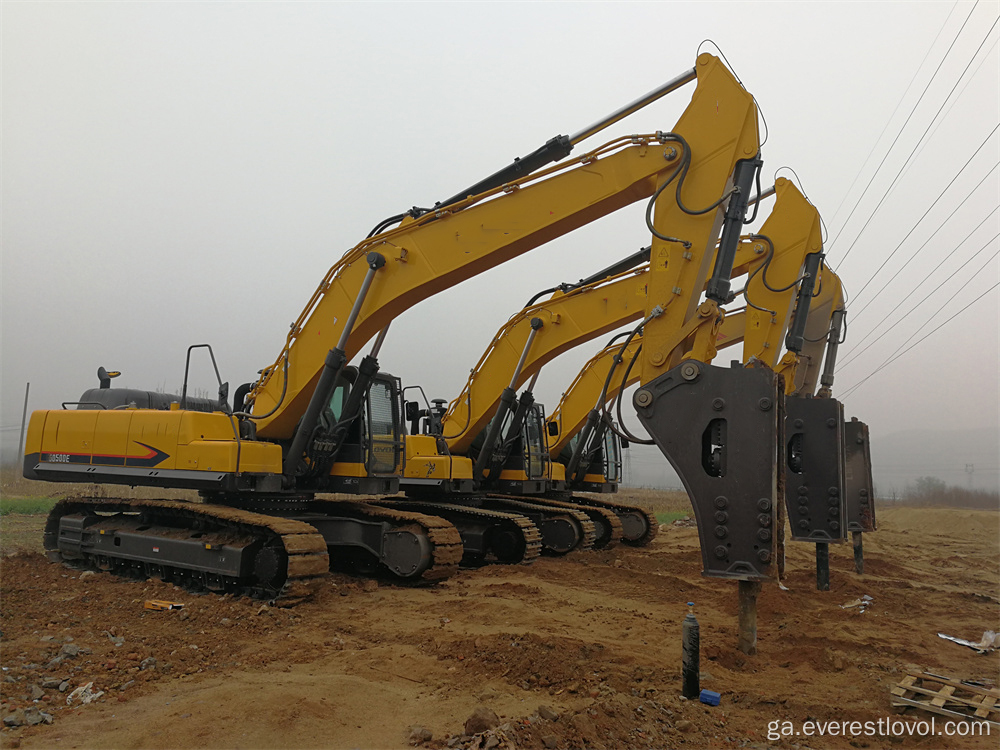 49000kg Tochaltóir Trom Crawler Tochailteoir FR510E2-HD