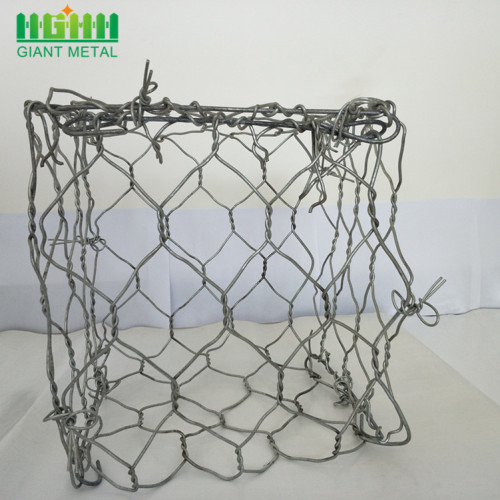 Gabion Galvanized Berkualiti Tinggi dengan Harga Borong Kilang