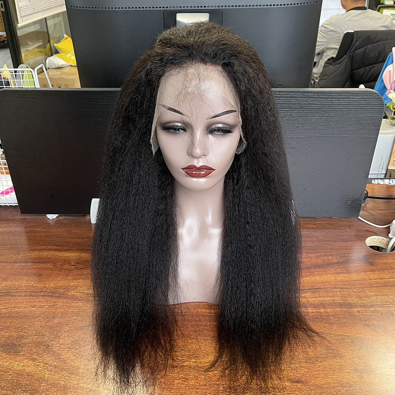 Hair factory wholesale long human hair wig, HD 100 remy brazilian hair wigs, cuticle aligned wig brazilian human hair lace front