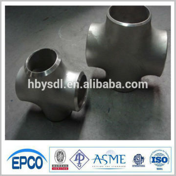 carbon steel 4-way cross pipe fitting