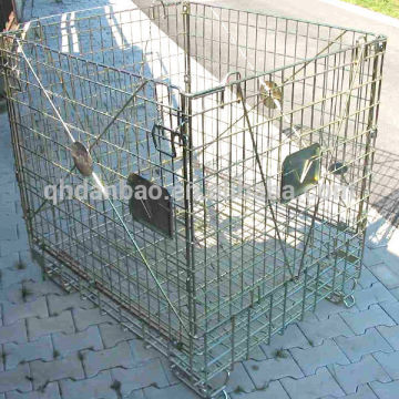 Foldable Steel Wire Container / stainless steel container