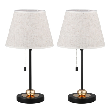 Modern Nightstand Lamps Set for Bedroom