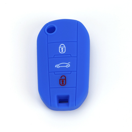 Peugeot Car Accessary Protective Silicone Car Key Shell
