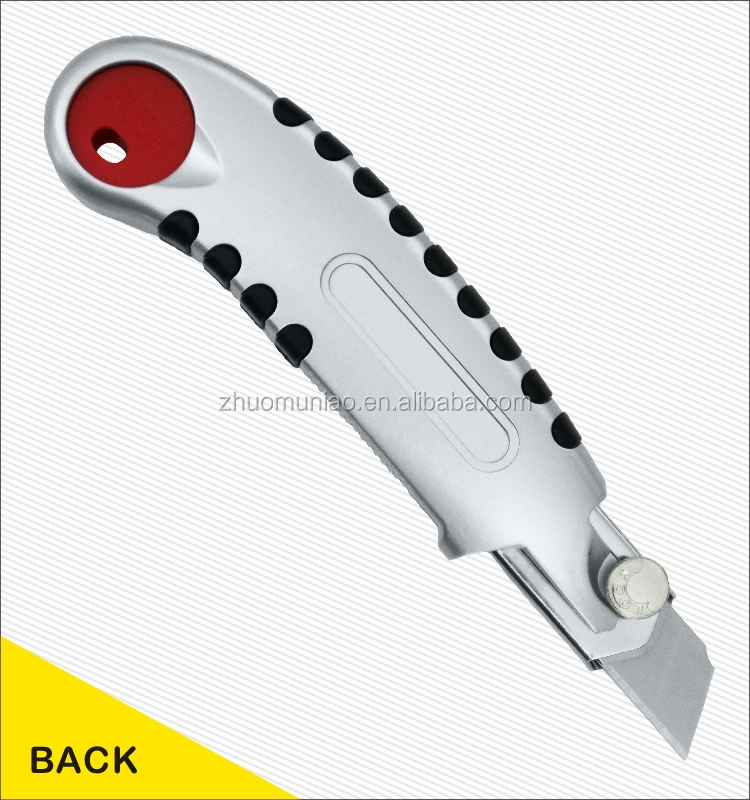 Υψηλής ποιότητας Sharp 18mm Blade Cutter Knife Safety Knife με 5 τμχ SK5 Blade OEM Support