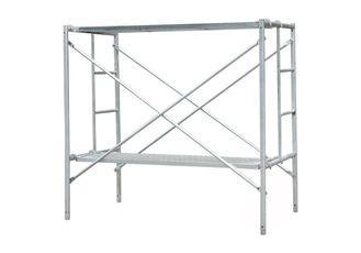 High Strenth Galvanised Tubular Steel Frame Scaffolding , O