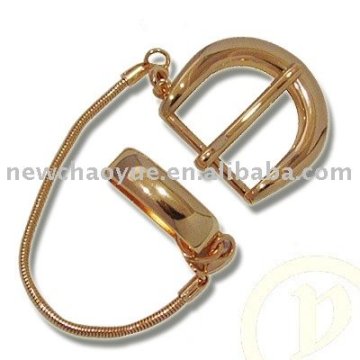 quick release adjustable pin buckle with chain