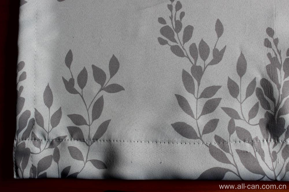 Printed Blackout Curtain Fabric