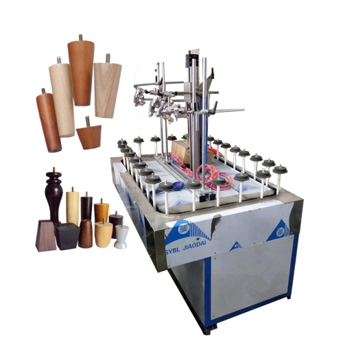 Surrounding Spray Coating Machine for Wood Sofa Leg