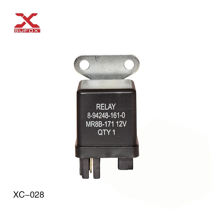 Professional Factory Waterproof Auto Relay 12V 4pin 30A Car Relay for Isuzu OE No. 8-94248-161-0 8942481610