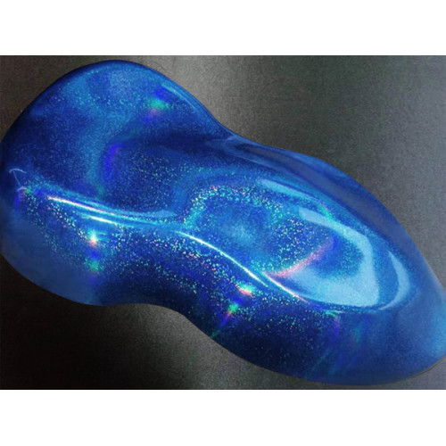 Gloss Rainbow Laser Blue Car Wrap Vinyle