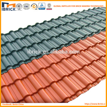 Prevent bask roofing material synthetic resin tile