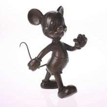 Hot sale life size bronze mickey mouse statue