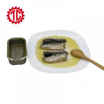 Sardine en conserve à l&#39;huile de tournesol 125grammes