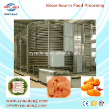 Chicken quick spiral freezing mahine