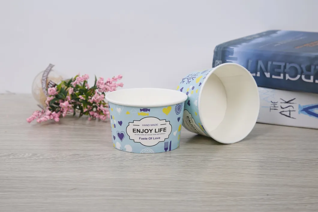 8oz Cheap Ice Cream Disposable Paper Cup