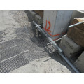 Estabilización del suelo blando PET Plastic geogrid uniaxial