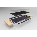 flacher Solarwarmwasserbereiter