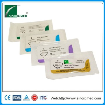 Sizes of Disposable Medical Surgical Sutures