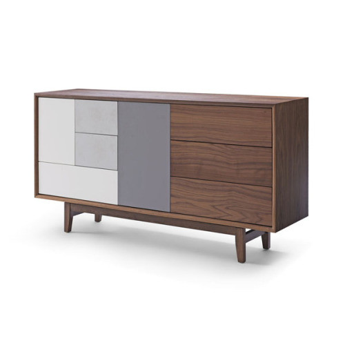 Platform Credenza Cabinet modern sideboard