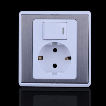 1 wall switch + french socket