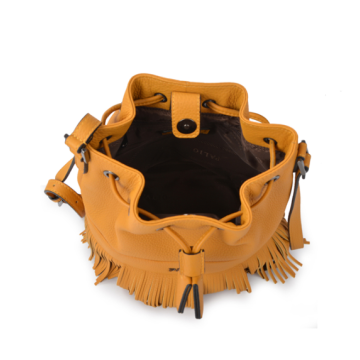 Large capacity ladies bucket bag