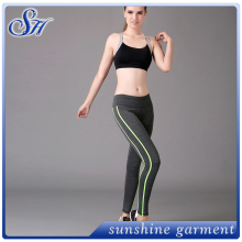 2016 popular stripe fitness yoga pants