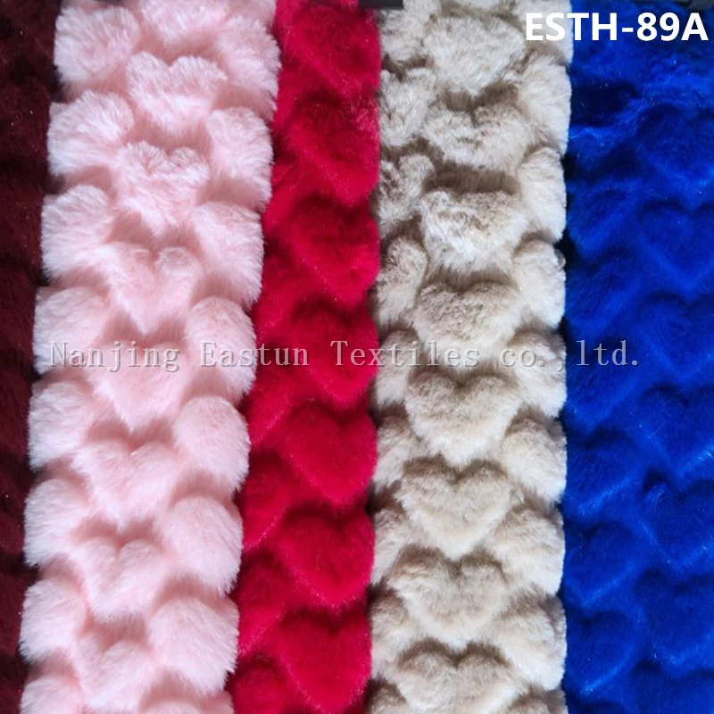 PV Plush/ Polyboa / Tricot Velboa / Warp Knit Boa Esth-52A