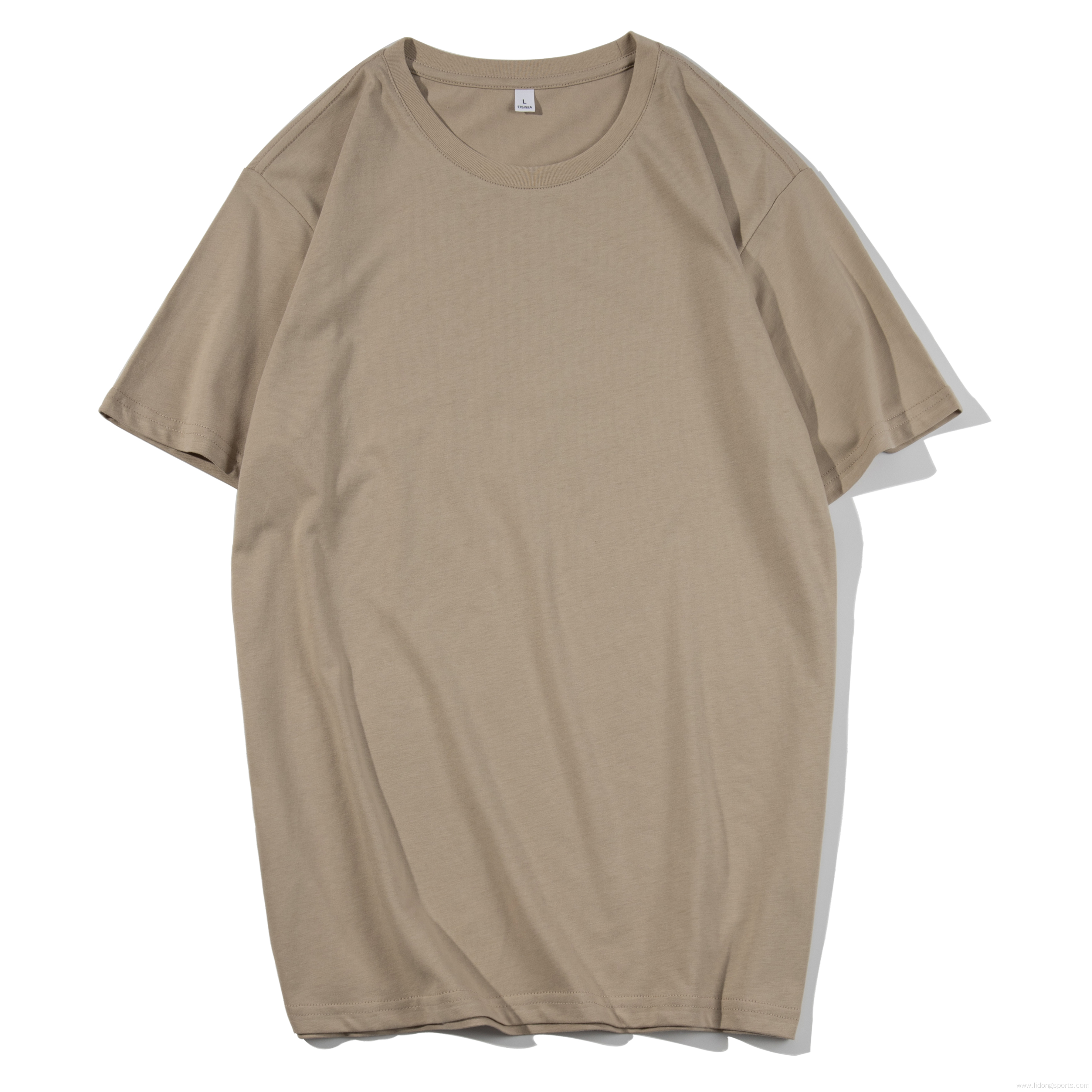 New Style Unisex Plain Cotton Fashion Men's T-shirts