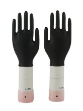 9' Black Disposable Nitrile Examination Glove