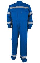100% Cotton Protective Overall with Reflective Tape