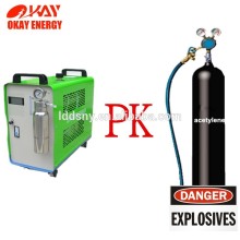 No gas cylinders safety oxy-hydrogen gas welding replace oxy acetylene welding equipment