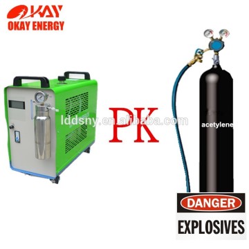 No gas cylinders safety oxy-hydrogen gas welding replace oxy acetylene welding equipment