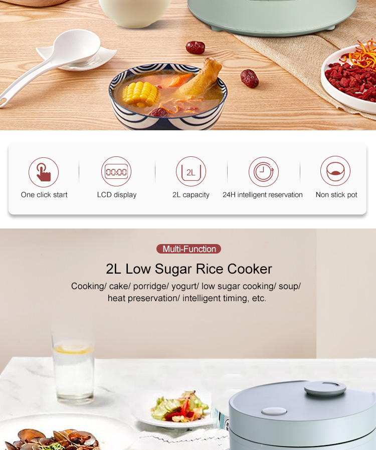 Multi Function Rice Cooker  24 h Preset Timer