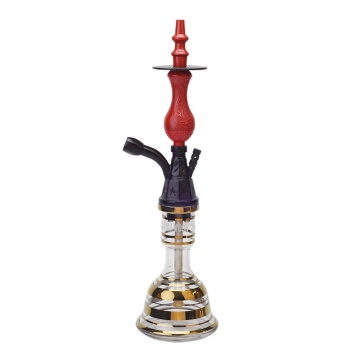 red plating shisha steam cheap price factory hookah steam factory handmade shisha hookah Z-9004