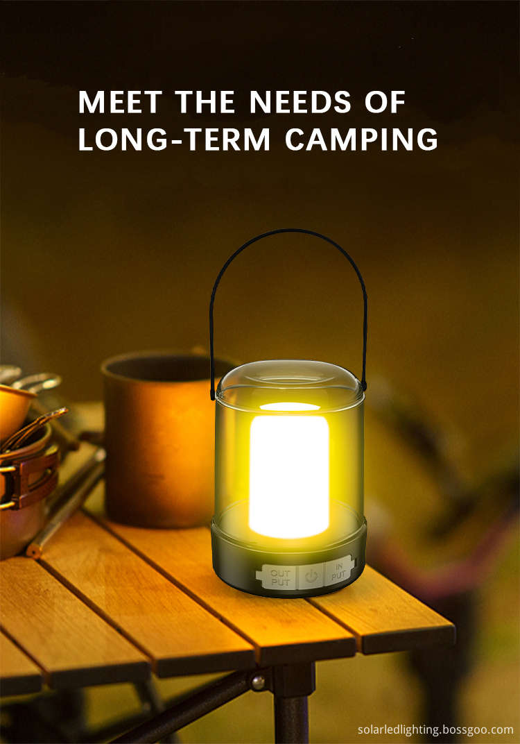 Waterproof camping lights